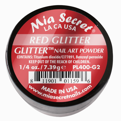 Glitter | Red Glitter | 7.39 Gr | Mia Secret