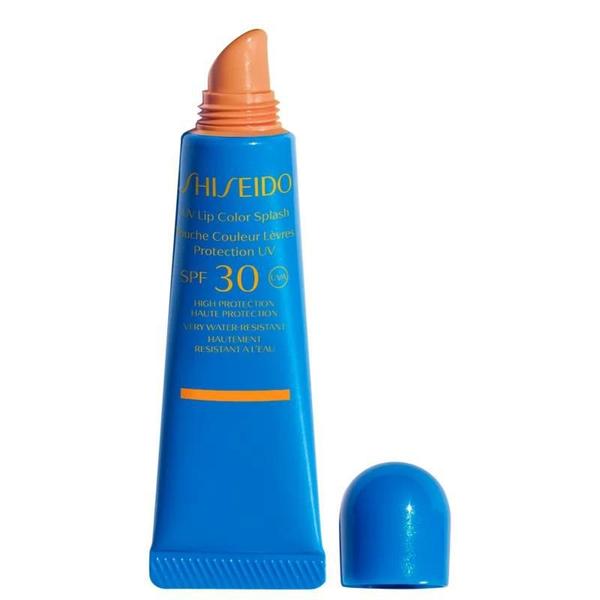 Gloss Hidratante Shiseido UV Lip Color Splash FPS 30 Nairobe Orange 10ml