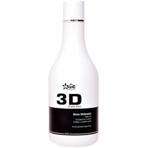 Gloss Matizador 3D Master Black - 550ml - para Cabelos Pretos - 550ml - para Cabelos Pretos