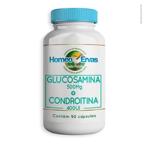 Glucosamina 500Mg + Condroitina 400Mg 90 Doses