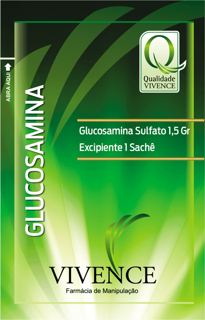 Glucosamina Sulfato 1,5 Gr - Sachê (60 Sachês, S/ Sabor)