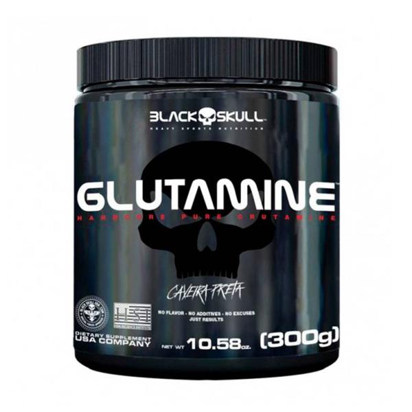Glutamina - 300g - Black Skull