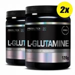 Glutamina 120g Kit 2 Unid - Probiótica
