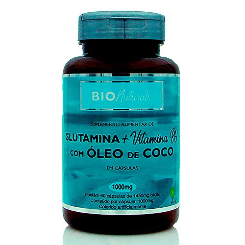 Glutamina com Oleo de Coco