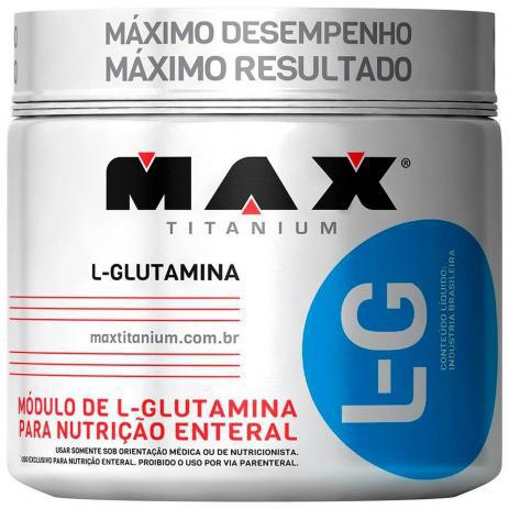 Glutamina L-G 300g - Max Titanium