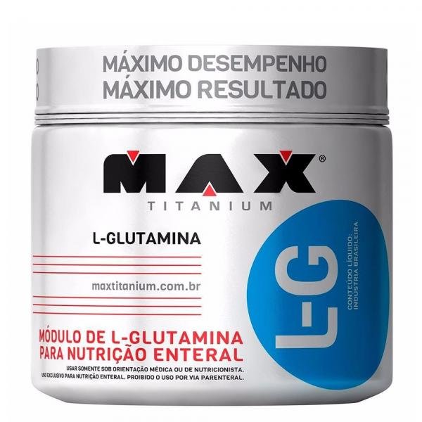 Glutamina L-G - Max Titanium - 300g