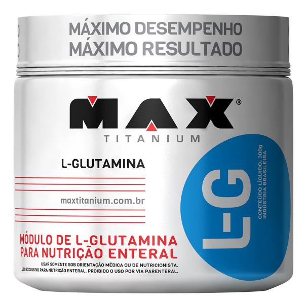 GLUTAMINA L-G - Max Titanium - 300grs