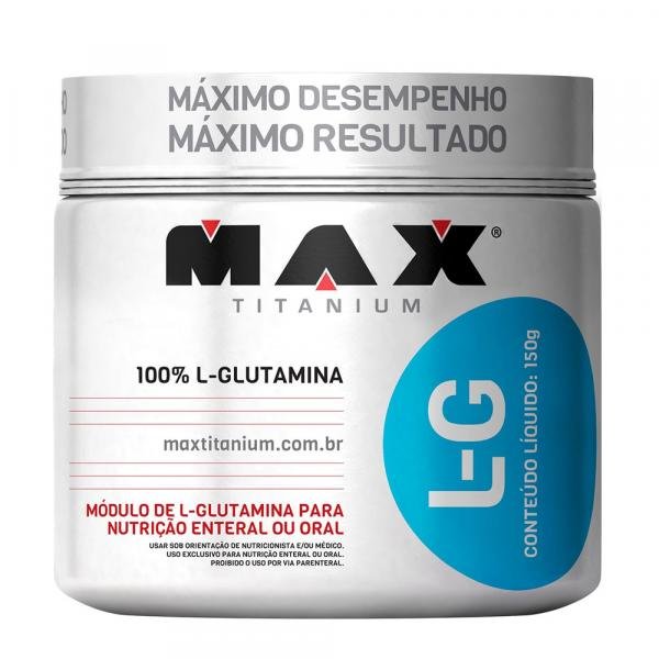 Glutamina L-G - Max Titanium - 150g