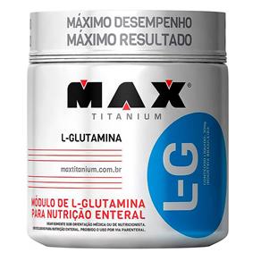 Glutamina L-G Max Titanium - 300g