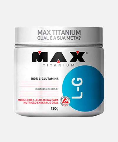 Glutamina Lg Max Titanium 150g