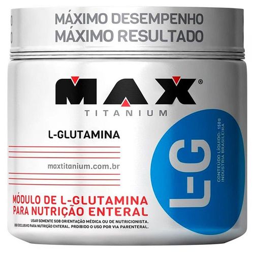 Glutamine Lg - 150g - Max Titanium