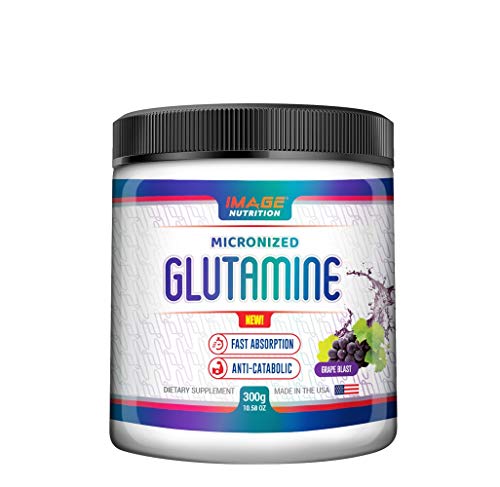 Glutamine Micronized Image Nutrition 300g - Grape Blast