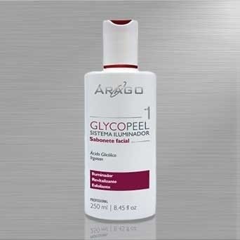 Glycopeel Sabonete Facial de Ácido Glicólico Árago 250Ml