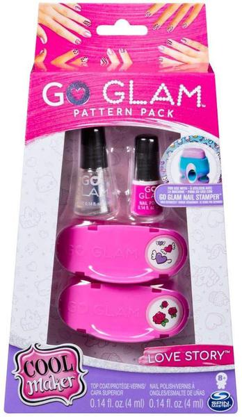 Go Glam - Kit de Esmalte Rosa - Kit de Decorar Unhas - Sunny