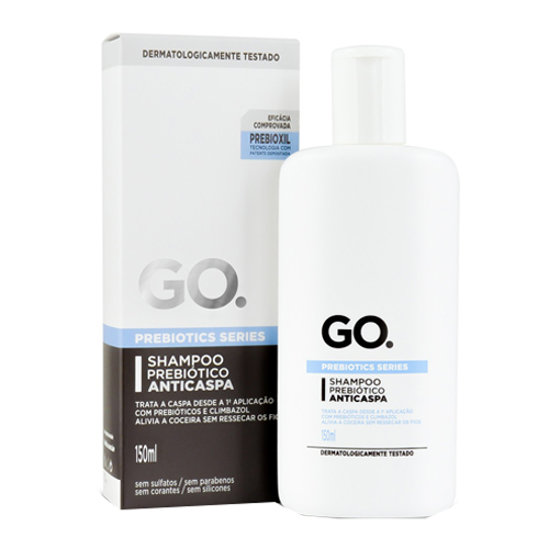 Go Man Prebiótico - Shampoo Anticaspa