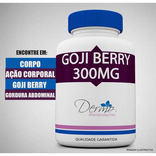 Goji Berry 300mg - os Benefícios da Fruta em Cápsulas