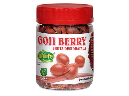 Goji Berry Fruta Desidratada 100G Unilife