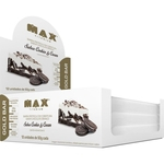 Gold Bar - Caixa Com 12 Unidades - Max Titanium - Sabor Cookies And Cream