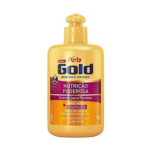Gold Creme para Pentear Nutrição Poderosa, 280G, Niely