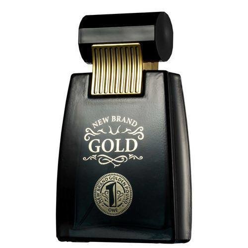 Gold For Men Eau de Toilette New Brand - Perfume Masculino (100ml)