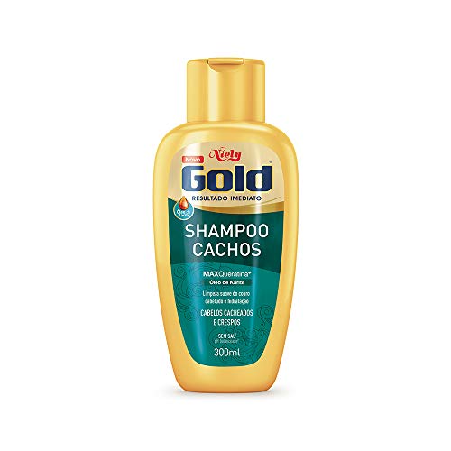 Gold Shampoo Cachos, 300 Ml, Niely