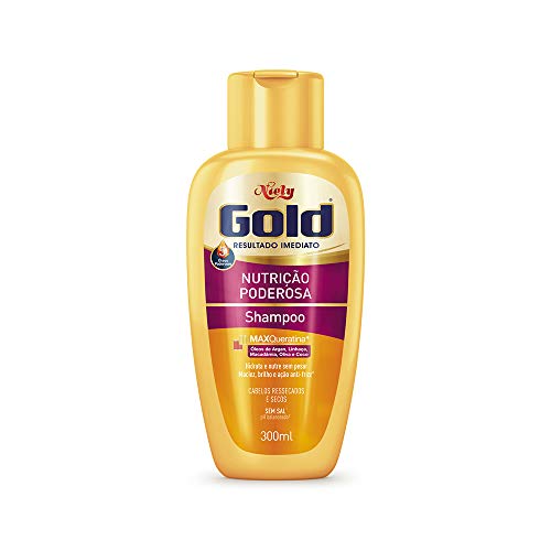 Gold Shampoo Nutrição Poderosa, 300 Ml, Niely