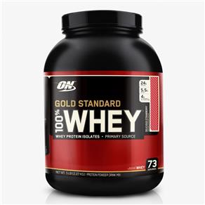 Gold Standard - 100% Whey Protein - Optimum Nutrition - Morango - 2,27 Kg