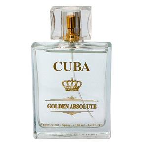 Golden Absolute Deo Parfum Cuba Paris - Perfume Masculino - 100ml - 100ml