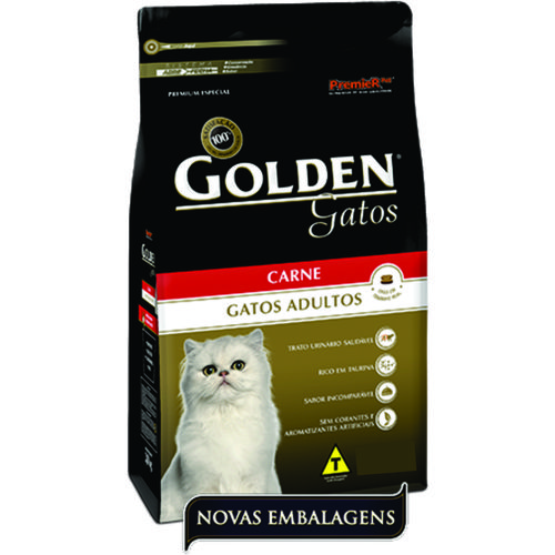 Golden Gatos Adulto Carne 01 Kg