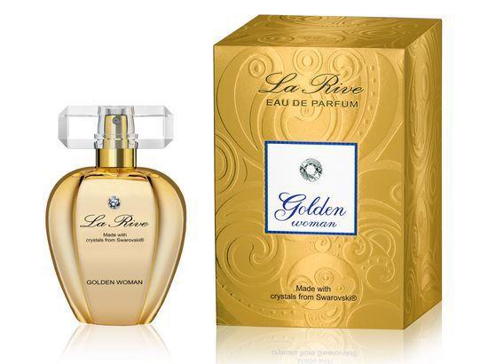 Golden Woman Eau de Parfum La Rive Swarovski 100ml - Perfume Feminino