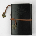 Gostar Caderno espiral retro Diário Notepad Vintage pirata Âncoras PU Leather Note Book para Jornal do viajante