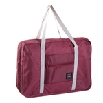 Gostar Grande Folding Tote Storage Bag Casual Viagem Roupas bagagem Organizer