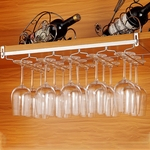 Prego de aço inoxidável Free Hanging vidro de vinho Rack para Home Storage Redbey