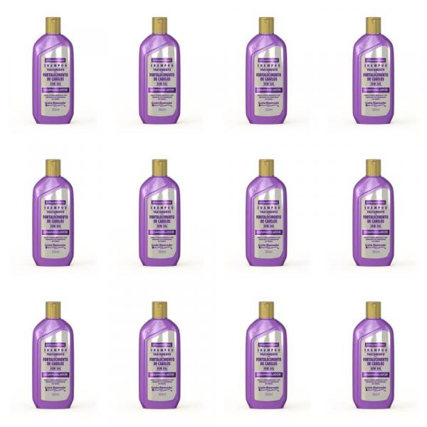 Gota Dourada Desamarelador Shampoo 430ml (Kit C/12)