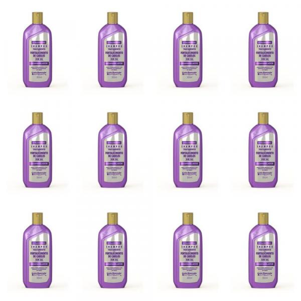 Gota Dourada Desamarelador Shampoo 430ml (Kit C/12)