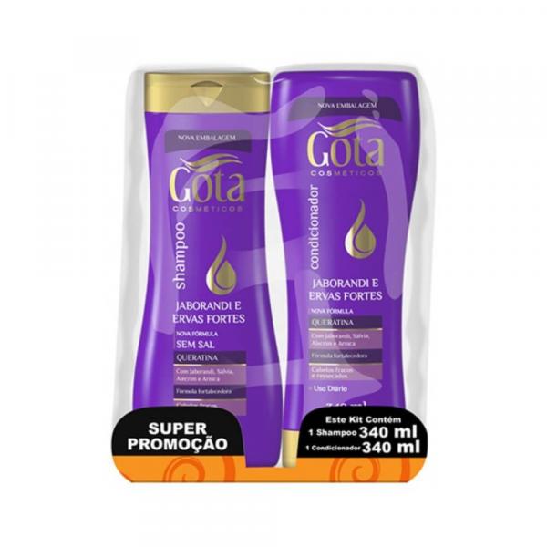 Gota Dourada Ervas Fortes Shampoo + Condicionador 340ml