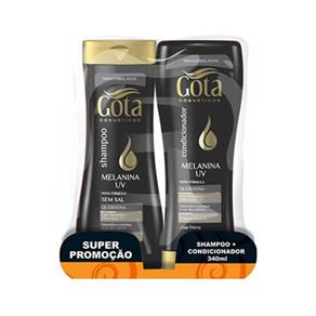 Gota Dourada Melanina Shampoo + Condicionador 340ml