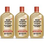 Gota Dourada Quimicamente Tratados Shampoo 430ml (kit C/03)