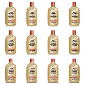 Gota Dourada Quimicamente Tratados Shampoo 430ml - Kit com 12