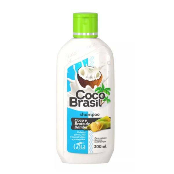 Gota Dourada Shampoo Coco e Broto de Bambu 300ml