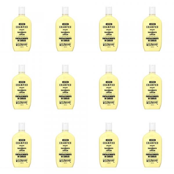 Gota Dourada Tradicional Shampoo 430ml (Kit C/12)