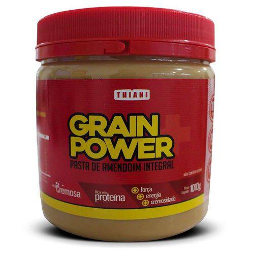 Grain Power Cremosa 1kg - Pasta de Amendoim