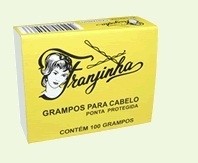 Grampo Cabelo Nr.5 Castanho C/100 (Cx-N) - 23082