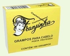 Grampo Cabelo Nr.7 Castanho C/100 (Cx-N) - 23083
