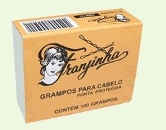 Grampo Cabelo Nr.7 Preto C/100 (Cx-N) - 16638