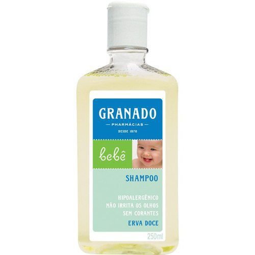 Granado Bebê Erva Doce Shampoo 250ml (Kit C/03)