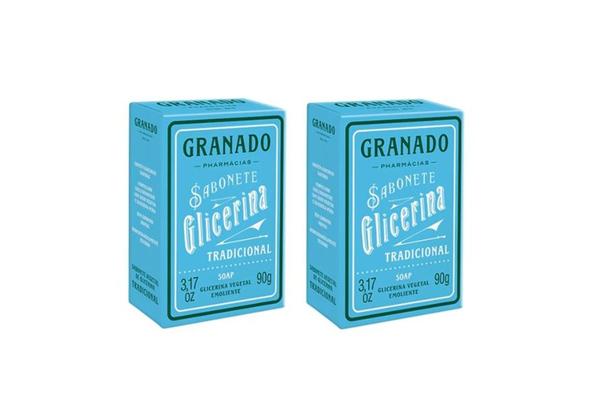 Granado - Kit com 2 Sabonete Glicerina Tradicional