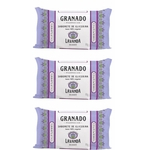 Granado Lavanda Sabonete Vegetal C Glicerina 90G Kit Com 3