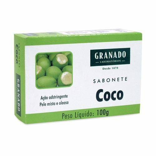 Granado Pele Oleosa Sabonete Coco 100g