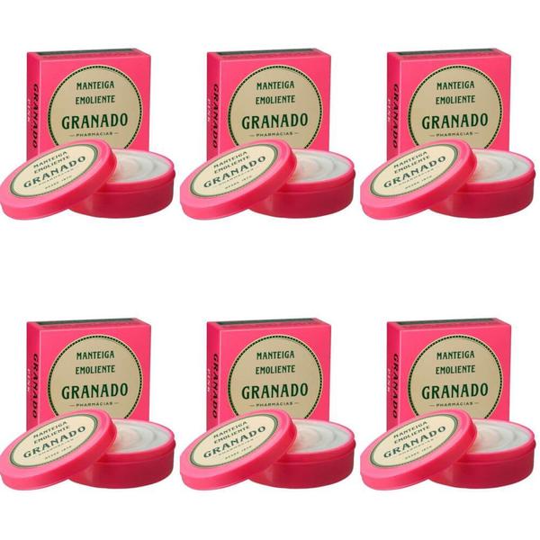 Granado Pink Emoliente P/ Mãos Manteiga 60g (Kit C/06)